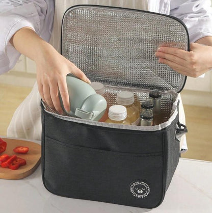 InsulatedLunchBox™ - Noir - Lunch Box Boutique