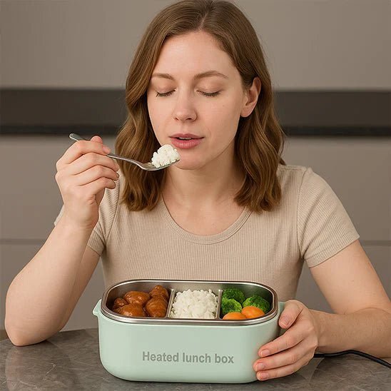 Lunch Box Chauffante | ZenHeat vert - Lunch Box Boutique