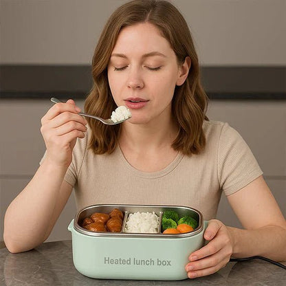 Lunch Box Chauffante | ZenHeat vert - Lunch Box Boutique