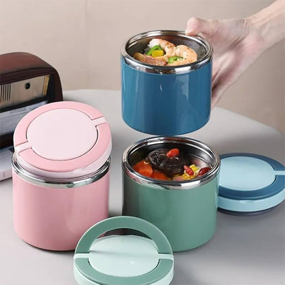 Lunch box isotherme idéal pour les repas chaud à l'extérieur