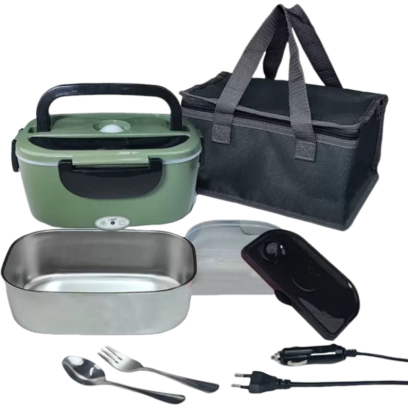 lunch box chauffante | HotMate vert
