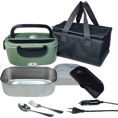 lunch box chauffante | HotMate vert
