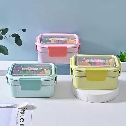 lunch box enfant Inox Multicompartiment variantes couleurs