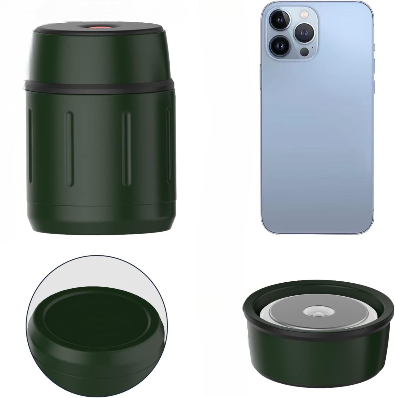 ThermoKids™ - VertMilitaire - Lunch Box Boutique